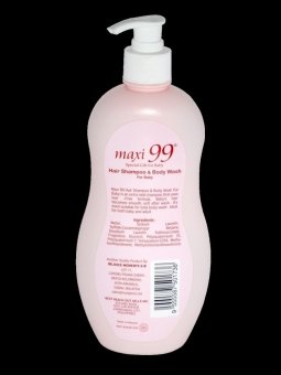 Maxi 99 Hair Shampoo & Body Wash For Baby 500ml June 2018 - 2 Maxi 99 Hair Shampoo & Body Wash for Baby 500ml - 2
