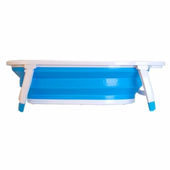 MMC Baby Folding Bath Tub Blue June 2018 - 3 MMC Baby Folding Bath Tub Blue - 3