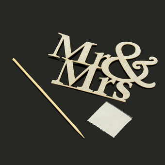 Mr&Mrs Romantic Silver Shiny Cake Topper Wedding Party Top Letter Decor June 2018 - 5 Mr&Mrs Romantic Silver Shiny Cake Topper Wedding Party Top Letter Decor - 5
