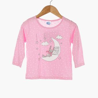 Nap Baby Girls Good Night Pajama Set (Pink) June 2018 - 2 Nap Baby Girls Good Night Pajama Set (Pink) - 2