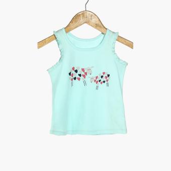 Nap Girls Sheep Pajama Set (Turquoise) June 2018 - 4 Nap Girls Sheep Pajama Set (Turquoise) - 4
