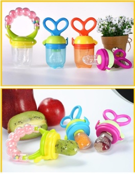 Newborn Fresh Fruits Vegetables Food Feeder Silicone Teat Food Supplement Prop Training Device Molar Rod Solid Feeding Utensils Pacifiers Baby Teethers With Bells (Small) - Intl June 2018 - 3 Newborn Fresh Fruits Vegetables Food Feeder Silicone Teat Food Supplement Prop Training Device Molar Rod Solid Feeding Utensils Pacifiers Baby Teethers with Bells (Small) - intl - 3