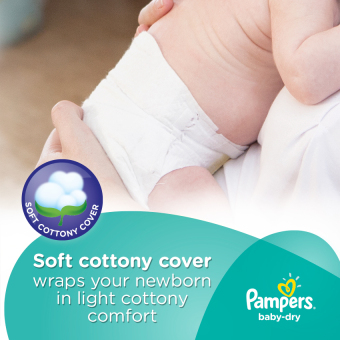 Pampers Baby Dry Diaper Small 58s - 4 Packs June 2018 - 4 Pampers Baby Dry Diaper Small 58s - 4 Packs - 4