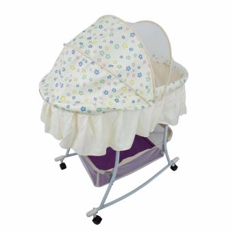 PHub WyonBaby Baby Cradle Bed Crib Rocker With Storage BasketYELLOW June 2018 - 3 PHub WyonBaby Baby Cradle Bed Crib Rocker with Storage BasketYELLOW - 3