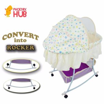 PHub WyonBaby Baby Cradle Bed Crib Rocker With Storage BasketYELLOW June 2018 - 4 PHub WyonBaby Baby Cradle Bed Crib Rocker with Storage BasketYELLOW - 4