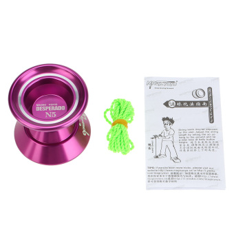 Professional Magic Yoyo N5 Desperado Aluminum Alloy Metal Yoyo 8 Ball KK Bearing With Spinning String For Kids Purple - Intl June 2018 - 4 Professional Magic Yoyo N5 Desperado Aluminum Alloy Metal Yoyo 8 Ball KK Bearing with Spinning String for Kids Purple - Intl - 4
