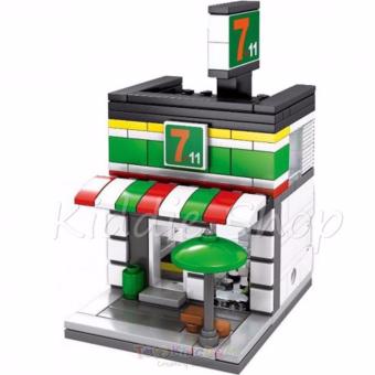 Sembo Block SD60194 7ELEVEN Shop Building Blocks Toy (177 PCSPARTICLES) June 2018 - 2 Sembo Block SD60194 7ELEVEN Shop Building Blocks Toy (177 PCSPARTICLES) - 2