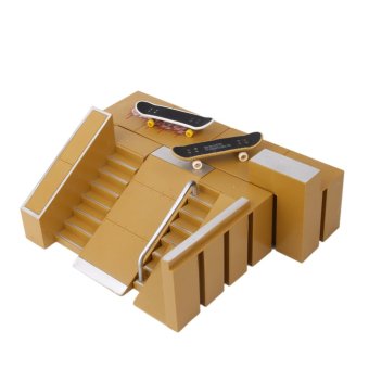 Skate Park Skatepark Ramp Parts For Tech Deck Finger Board #C June 2018 - 2 Skate Park Skatepark Ramp Parts For Tech Deck Finger Board #C - 2