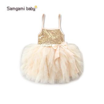 Summer Girls Wedding & Birthday Party One-Piece Sleeveless Dresses Princess Children Clothes For Baby Girl Clothing Tutu Dress - Intl June 2018 - 4 Summer Girls Wedding & Birthday Party One-Piece sleeveless Dresses Princess Children Clothes For Baby girl Clothing tutu dress - intl - 4