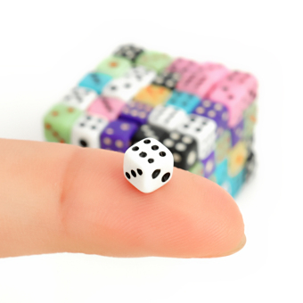 Super Mini Dice Set Of 100 June 2018 - 4 Super Mini Dice Set of 100 - 4