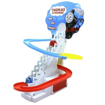 Thomas And Friends Trackmaster Climbing Stairs Set ,Tomas Train LEDlight Music Electric Rail Road Kits Boy Assembly Toys Car June 2018 - 2 Thomas And Friends Trackmaster Climbing stairs set ,Tomas train LEDlight music Electric Rail Road kits boy assembly toys car - 2