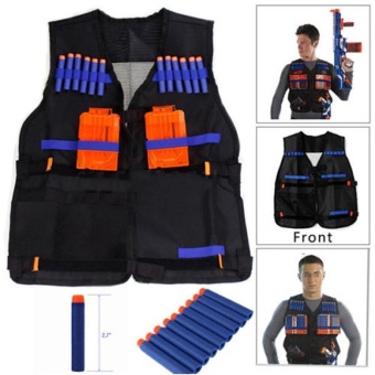 TOY Tactical Vest W/Storage Pocket Pockets For Nerf N-Strike Elite Gifts For Kids - Intl June 2018 - 2 TOY Tactical Vest w/Storage Pocket Pockets for Nerf N-Strike Elite Gifts For Kids - intl - 2