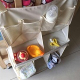 Waterproof Diapers Organizer MultIfunctional Baby Bed Hanging Bag Portable Storage Bedding Accessories - Intl August 2018 - 3 Waterproof Diapers Organizer MultIfunctional Baby Bed Hanging Bag Portable Storage Bedding Accessories - intl - 3