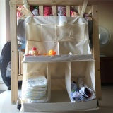 Waterproof Diapers Organizer MultIfunctional Baby Bed Hanging Bag Portable Storage Bedding Accessories - Intl August 2018 - 2 Waterproof Diapers Organizer MultIfunctional Baby Bed Hanging Bag Portable Storage Bedding Accessories - intl - 2