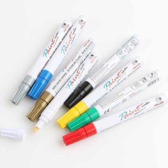 White Waterproof Rubber Permanent Paint Marker Pen Car Tyre Tread Environmental Tire Painting - Intl June 2018 - 4 White Waterproof Rubber Permanent Paint Marker Pen Car Tyre Tread Environmental Tire Painting - intl - 4