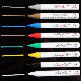 White Waterproof Rubber Permanent Paint Marker Pen Car Tyre Tread Environmental Tire Painting - Intl June 2018 - 3 White Waterproof Rubber Permanent Paint Marker Pen Car Tyre Tread Environmental Tire Painting - intl - 3