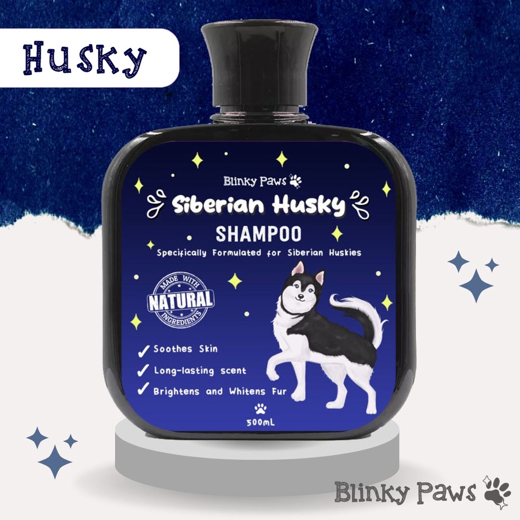 Shampoo and conditioner outlet for siberian husky