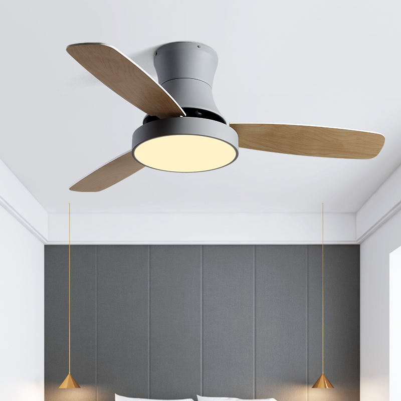 Ceiling Fan Light With Wood Blades, Japanese Ceiling Fans
