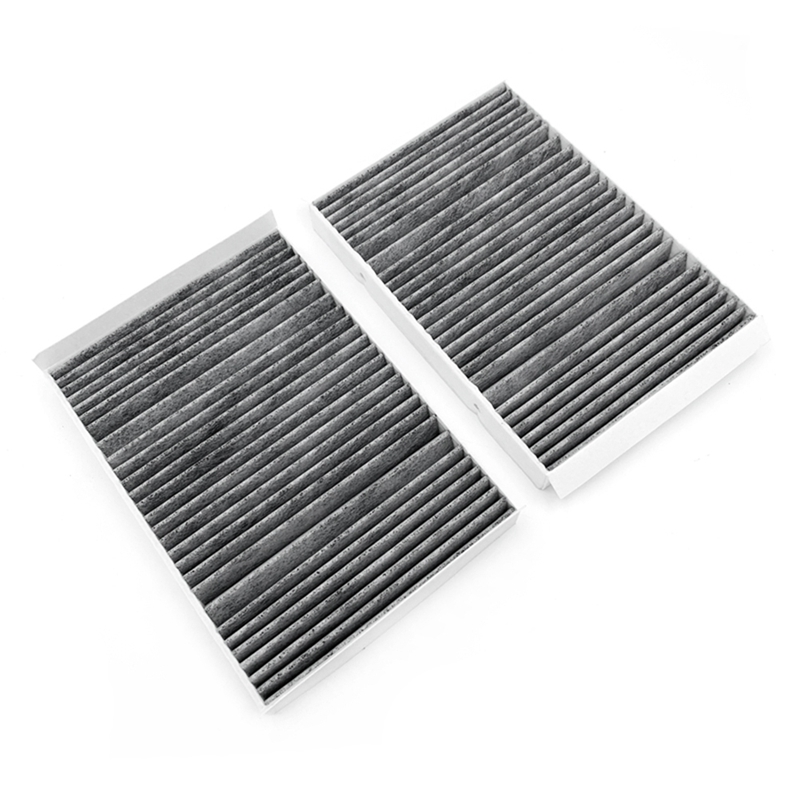 2Pcs Carbon Cabin Air Filter for Benz W222 V222 X222 AMG S63 S300 S320