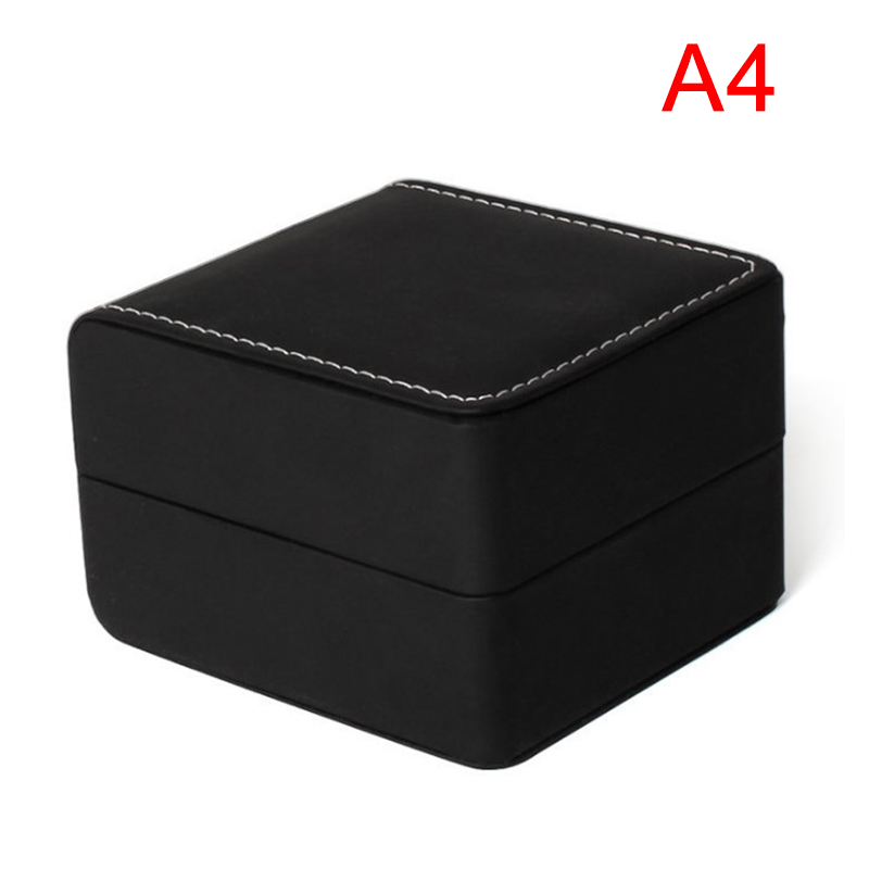 1 hộp đồng hồ đơn bằng da pu, túi đựng đồ hộp quà lưu trữ trang sức