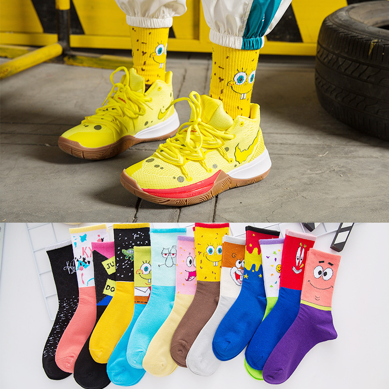 Spongebob hot sale socks nike