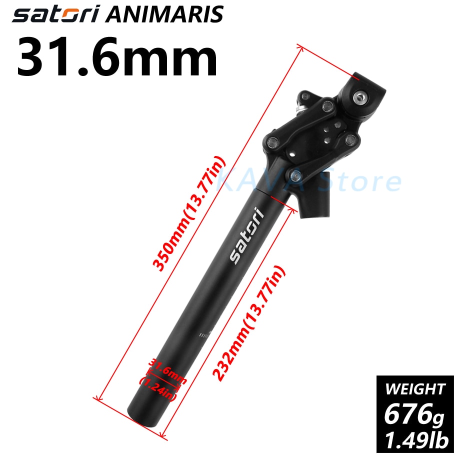 Suspension Seatpost Animaris Seatpost Satori ANIMARIS Damping