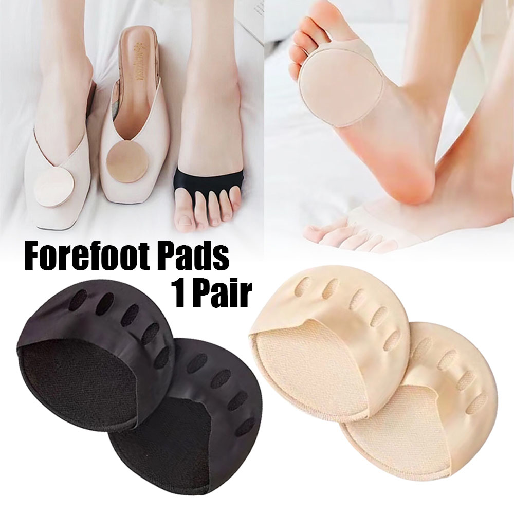 INMA สาว Breathable Anti-Slip Honeycomb Five Toes ซับในผ้านวด Toe Pad ส้นสูงเท้า Peds แผ่นรองเท้าส่วนหน้าดูแลเท้า