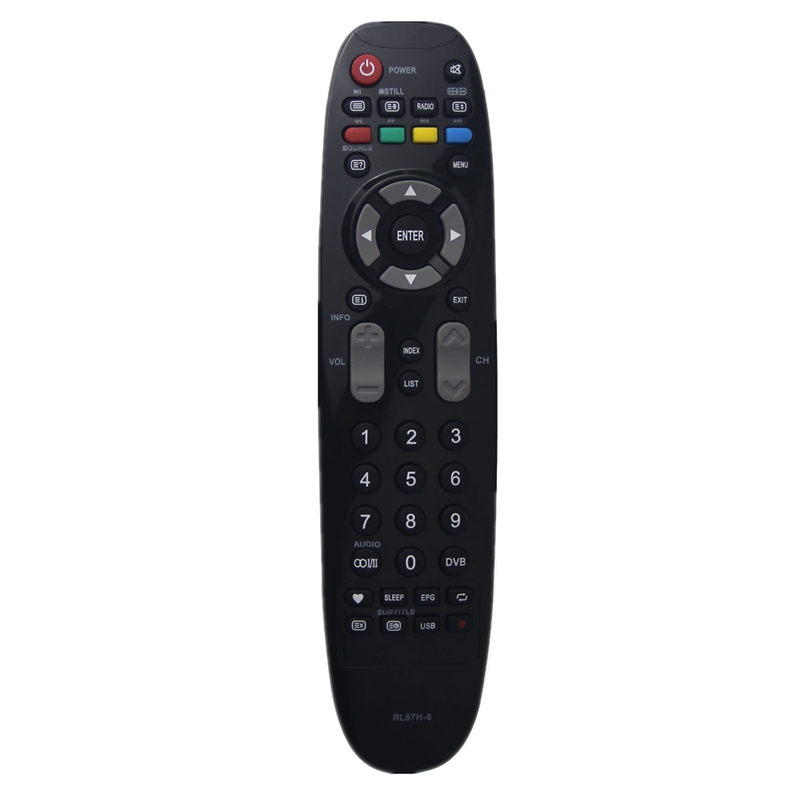 RL67H-8 Black Remote Control for Changhong TV TV20A