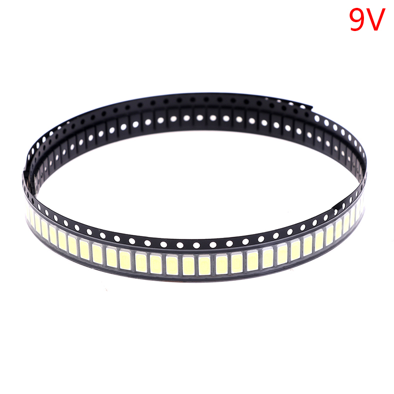 100 hạt đèn led smd 3030 1w 3v/6v/9v ánh sáng trắng lạnh cho điốt led tv