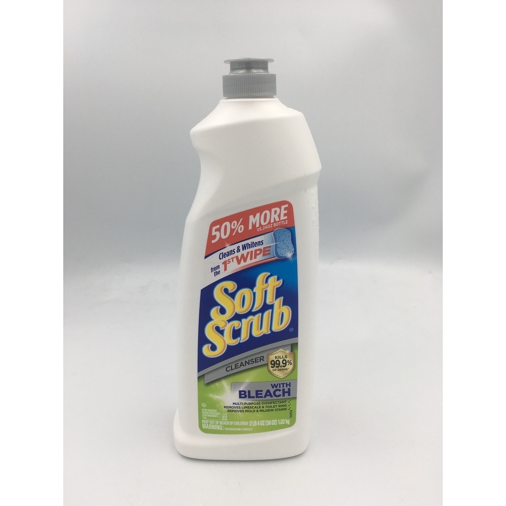 Soft Scrub Cleanser - 2 lb 4 oz (36 oz) 1.02 kg