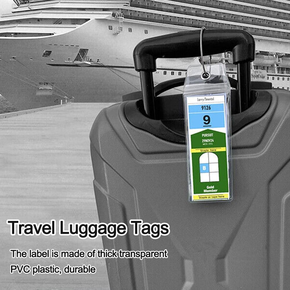 NCL Cruise Luggage Tags 4 Pack Fits All Norwegian Ships 42 OFF