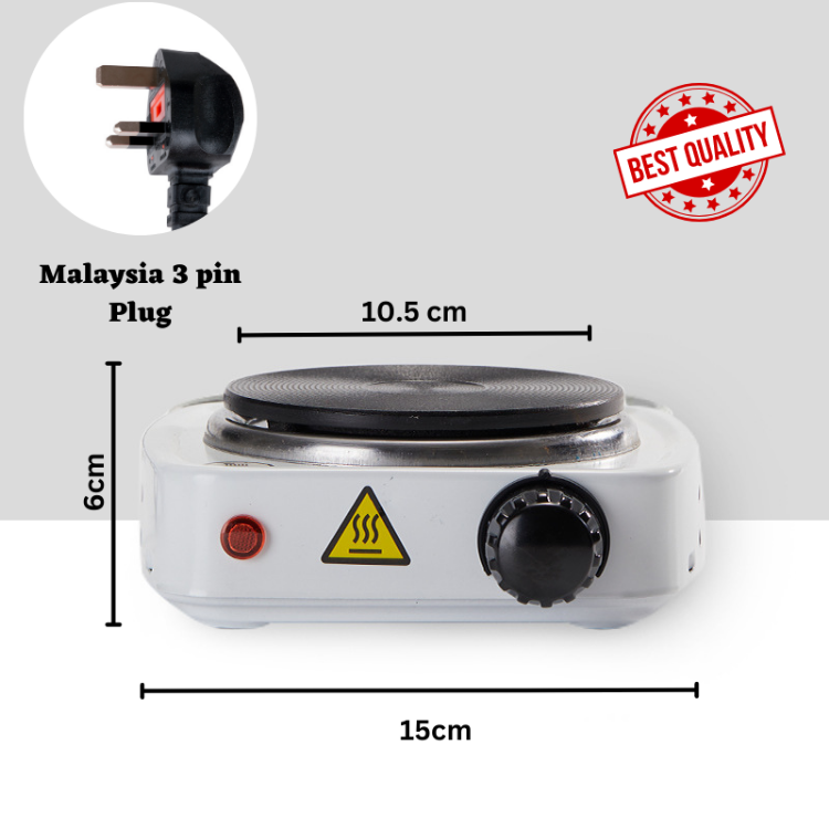 Home Appliances 500W Mini Electric Heater Stove Hot Cooker Plate Milk Water  Coffee Heating Furnace Multifunctional Kitchen Appliance EU Plug