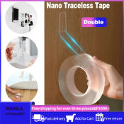Nano Double Sided Tape - Strong, Transparent, Reusable, Waterproof