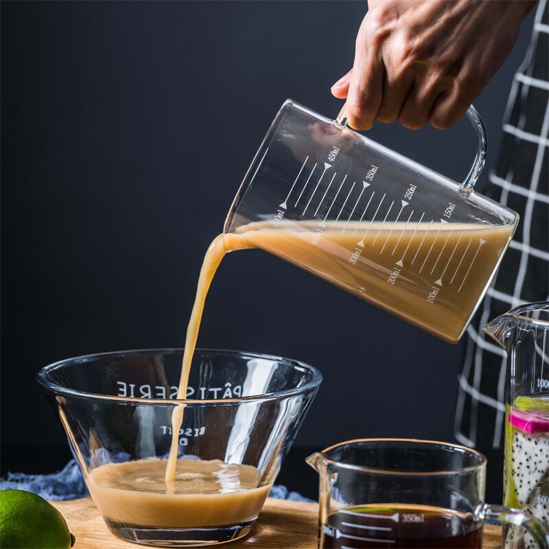 Gambar Creativity Bamboo Cap Glass Graduated Jar Household Department Store Water Cup Gift Cups With Measuring Bottle Measuring Jug