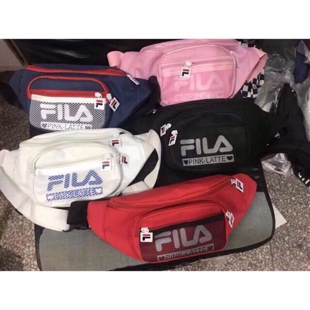 fila belt bag red