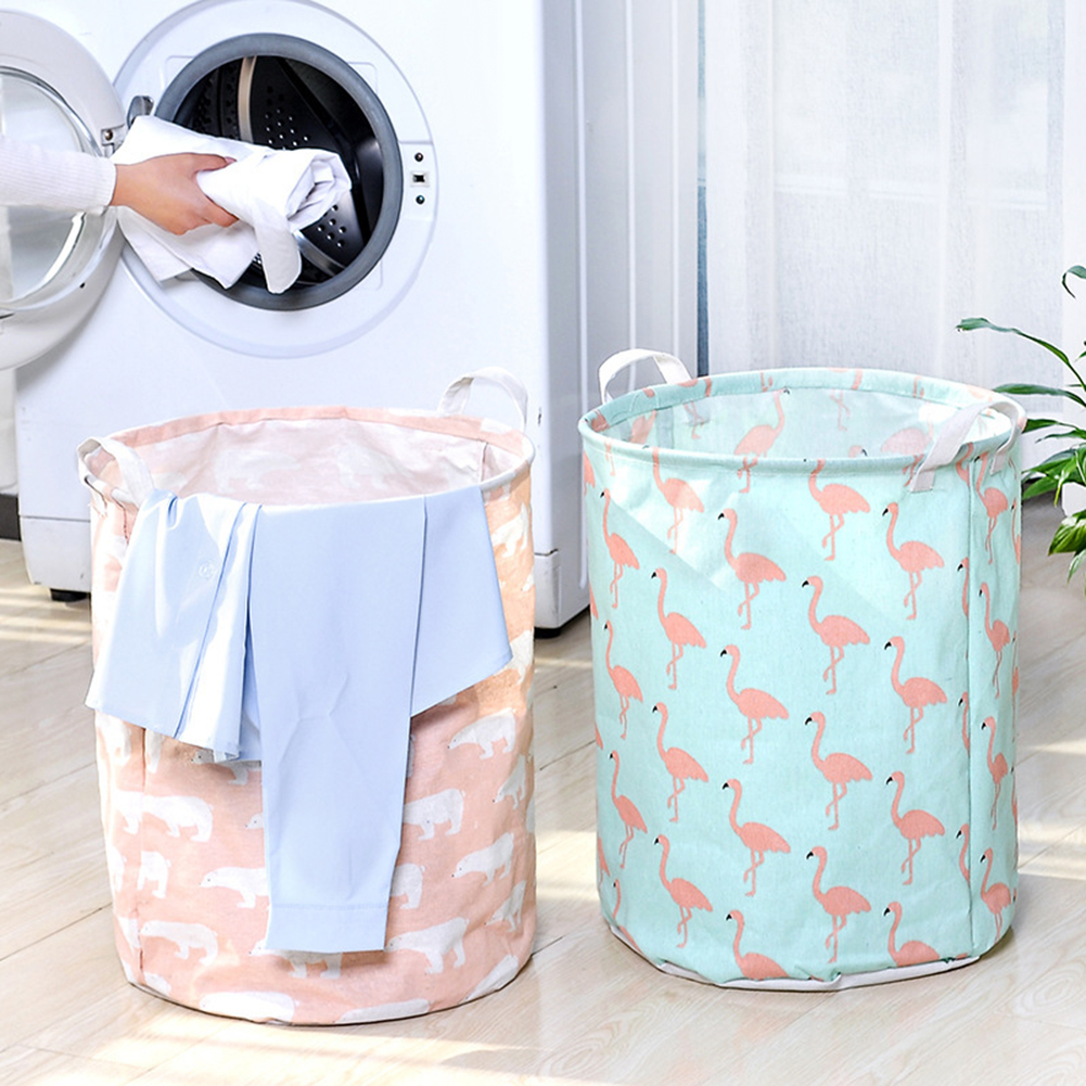 Giỏ đựng đồ giặt bẩn bằng vải lanh cotton gấp gọn được, túi đựng quần áo đồ chơi holderfoldable vải bẩn quần áo giỏ giỏ đựng quần áo bẩn giỏ đựng quần áo cỡ lớn giỏ đựng đồ giỏ đựng đồ