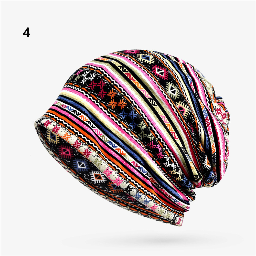 FAKU198456 Mềm Khăn trùm đầu chống rụng tóc Mũ ngủ Ấm áp mùa đông Sport Casual Mũ chemo Mũ khăn xếp cho nữ Hijabs Hồi giáo Quấn đầu - 4