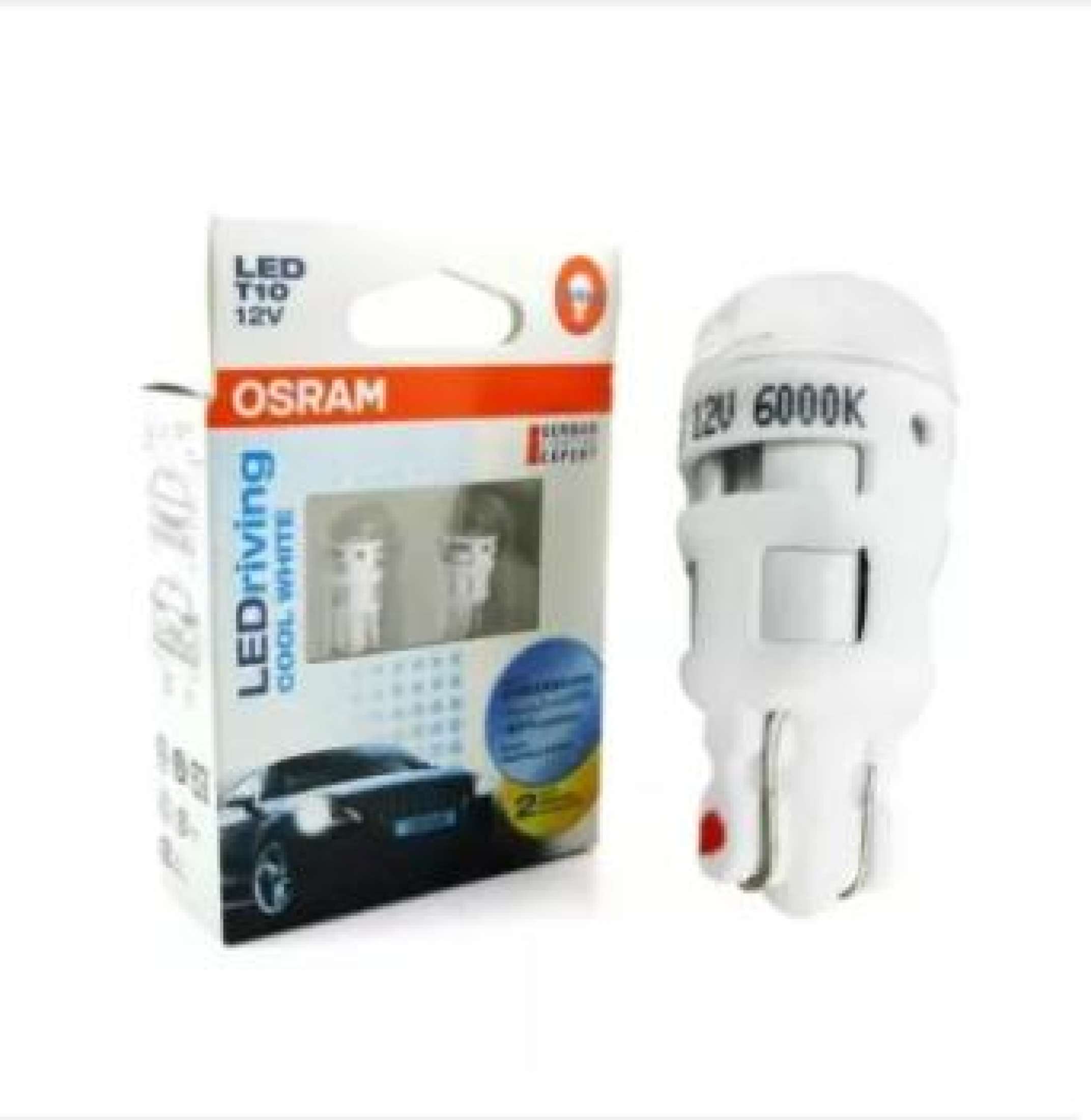 Osram LED Retrofit Cool White 6000k W5W (2880CW-02B) 