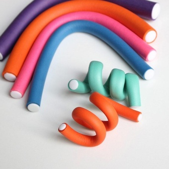 10 Pcs/Set Soft Foam Hair Roller Curler Magic Air Hair CurlerSticks 1.4CM Random Color - Intl June 2018 - 5 10 Pcs/Set Soft Foam Hair Roller Curler Magic Air Hair CurlerSticks 1.4CM Random Color - intl - 5