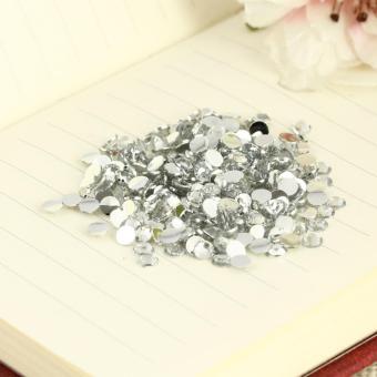 1000Pcs Nail Art Fashion Flat Back Crystal AB Resin Women Jewelry Phone Case Accessories Round Rhinestone 14 Facets Beads 4mm-White - Intl June 2018 - 2 1000Pcs Nail Art Fashion Flat Back Crystal AB Resin Women Jewelry Phone Case Accessories Round Rhinestone 14 Facets Beads 4mm-White - intl - 2