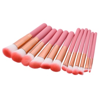 12 PCS Pink Handle Makeup Brushes Stylish Make-up Tools Make UpBrush Set - Intl July 2018 - 2 12 PCS Pink Handle Makeup Brushes Stylish Make-up Tools Make UpBrush Set - intl - 2