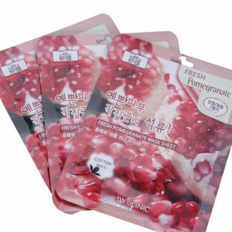 3w Clinic Fresh Pomegranate Mask Sheet {10pcs.}