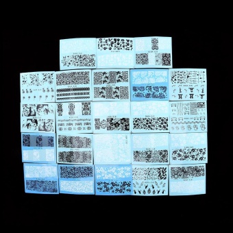 48 Sheets Lace Flower Nail Art Water Transfer Stickers ManicureDecals - Intl June 2018 - 5 48 Sheets Lace Flower Nail Art Water Transfer Stickers ManicureDecals - intl - 5