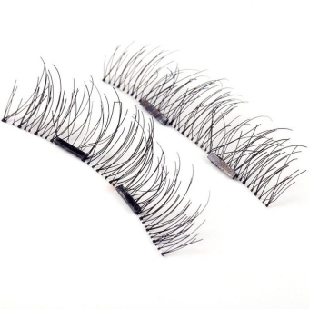 4pcs (1 Pair) Magnetic Eye Lashes 3D Reusable False MagnetEyelashes Extension - Intl June 2018 - 4 4pcs (1 Pair) Magnetic Eye Lashes 3D Reusable False MagnetEyelashes Extension - intl - 4