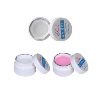 4PCS Clear UV Gel Builder Nail Art Polish Glue Manicure Tips Transparent - Intl July 2018 - 4 4PCS Clear UV Gel Builder Nail Art Polish Glue Manicure Tips Transparent - intl - 4