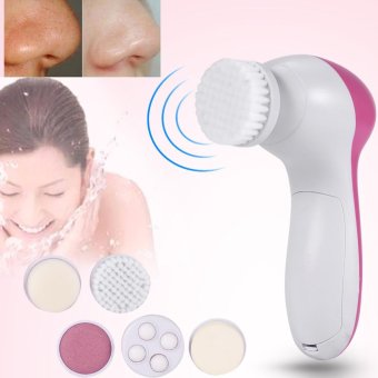 5 In 1 Beauty Face Care Massager Electric Facial Cleanser Brush Massaging Tool - Intl June 2018 - 3 5 In 1 Beauty Face Care Massager Electric Facial Cleanser Brush Massaging Tool - intl - 3