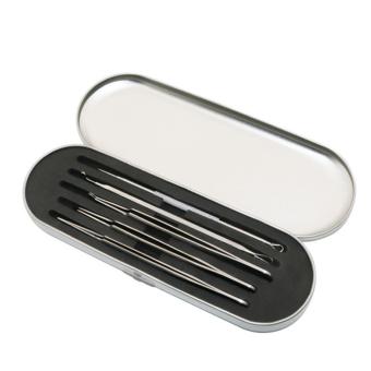 5pcs / Set Stainless Steel Tool Blackhead Acne Remove Needle (Silver) June 2018 - 5 5pcs / set Stainless Steel Tool Blackhead Acne Remove Needle (Silver) - 5