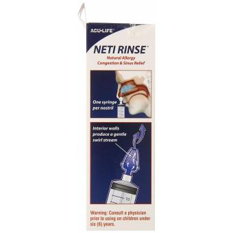 Acu-Life Neti Rinse Sinus And Nasal Relief Wash / Irrigator Pot June 2018 - 4 Acu-Life Neti Rinse Sinus and Nasal Relief Wash / Irrigator Pot - 4
