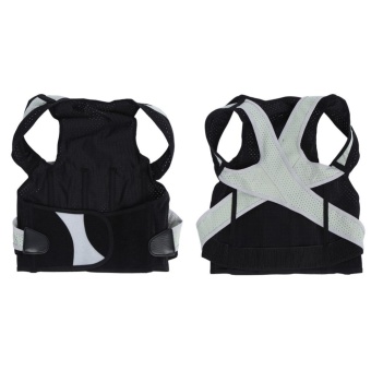 Adult Students Posture Shoulder Back Corrector Lumbar Waist SupportCorrection Belt(XL) - Intl June 2018 - 4 Adult Students Posture Shoulder Back Corrector Lumbar Waist SupportCorrection Belt(XL) - intl - 4