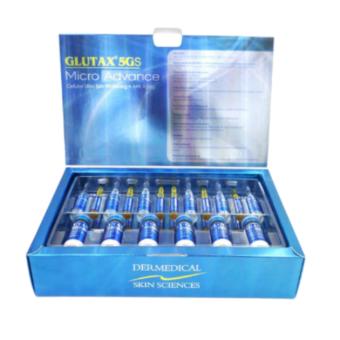 Authentic GLUTAX 5GS MICRO ADVANCE IV-Glutathione Skin Whitening Anti-aging With Placenta, Collagen (NEW IMPROVED FORMULA) Box June 2018 - 3 Authentic GLUTAX 5GS MICRO ADVANCE IV-Glutathione Skin Whitening Anti-aging with Placenta, Collagen (NEW IMPROVED FORMULA) Box - 3